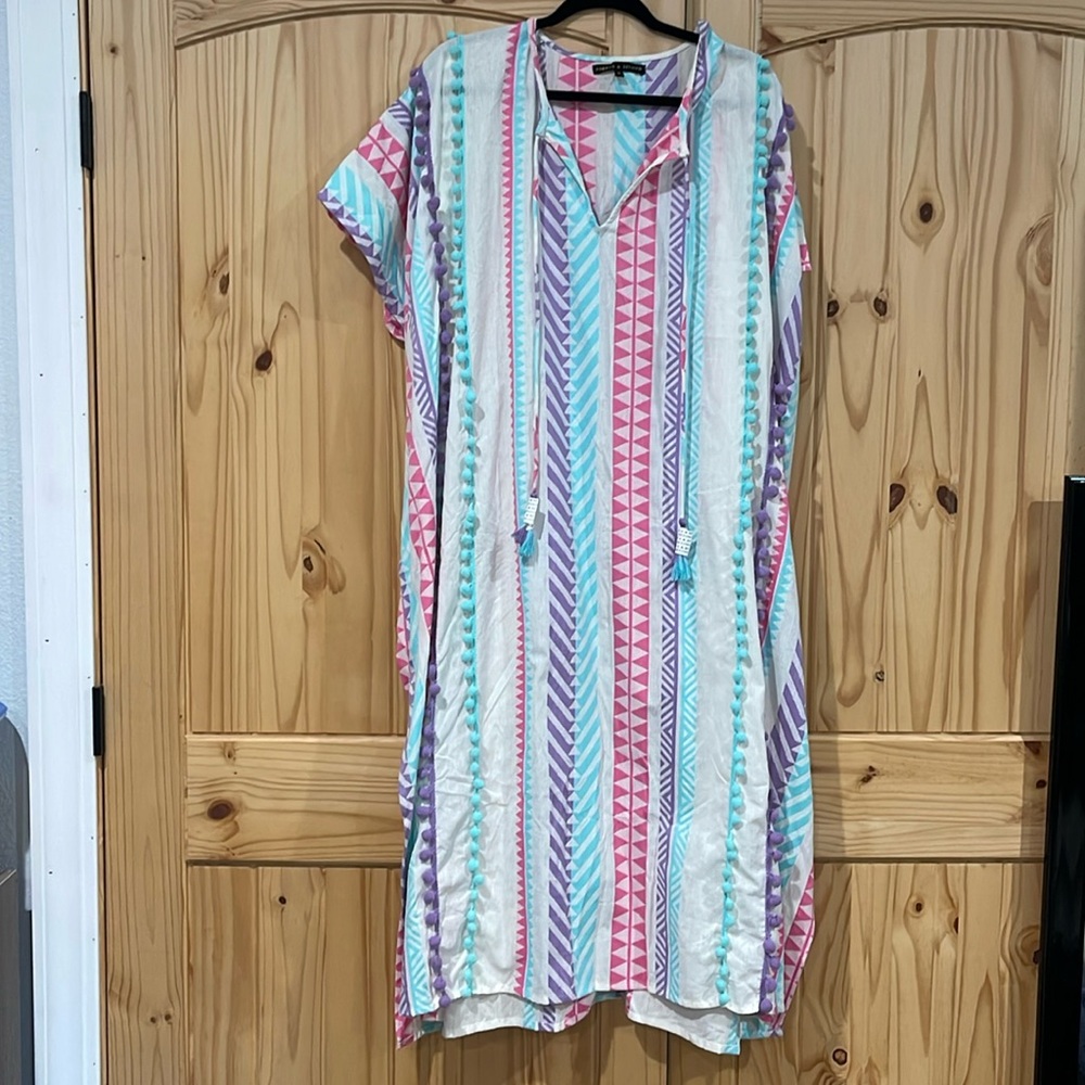 America & Beyond Swim cover up